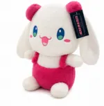 Cute White & Pink Bunny Plush
