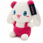 Cute White & Pink Bunny Plush