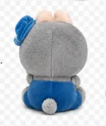 Labubu Plush Toy with Carrot & Blue Outfit - Image 2