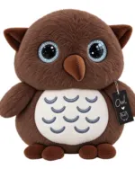 Cute Brown Owl Plush Toy