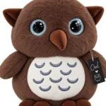 Cute Brown Owl Plush Toy