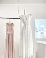 Elegant Waist-Defined Maxi Dress - Image 5