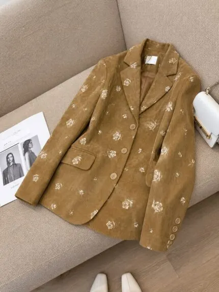 Vintage Casual Blazer Jacket