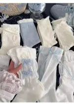 Balletcore Bow Mid-Calf Socks - Image 9