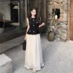 High Waist A-Line Mini Skirt - Image 2