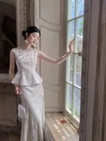 Elegant Slim-Fit Two-Piece Set - Image 2