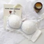 Lace Wireless Push-Up Bra and Panty Set - Image 5