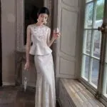Elegant Slim-Fit Two-Piece Set