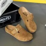 Closed-Toe Slip-On Sandals - Image 5