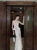 Elegant Slim-Fit Two-Piece Set - Image 6