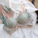 Lace Wireless Push-Up Bra Set - Image 8