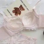 Lace Wireless Push-Up Bra and Panty Set - Image 10