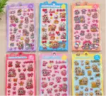Cute 3D Puffy Cartoon Stickers | Kawaii Waterproof Decorative Stickers for Kids & Stationery - Image 3