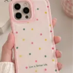 Pastel Confetti Quote Phone Case