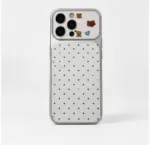 Black & White Star Pattern Phone Case - Image 5