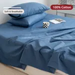 Cotton Brushed Bed Sheet Set - Image 3
