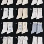 Balletcore Bow Mid-Calf Socks