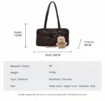 Vintage Underarm Shoulder Bag - Image 6