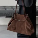 Suede Tote Bag