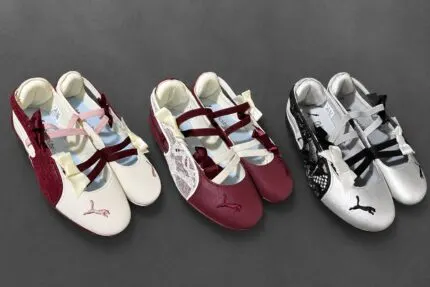 Puma Women’s Bow Strap Ballet Flats