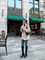 Glossy Square-Toe Knee-High Boots – Slim Fit Patent Leather Boots - Image 18