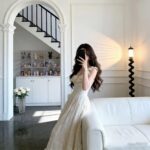 French Ruffle Strap Maxi Vacation Dress - Image 6