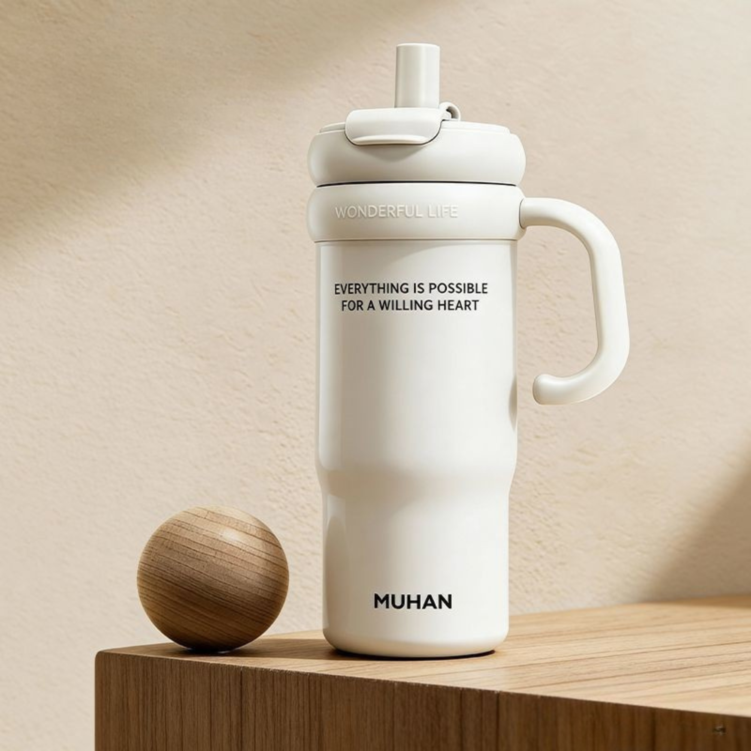 Untitled design (13) Giant Capacity Insulated Tumbler with Straw - Image 1