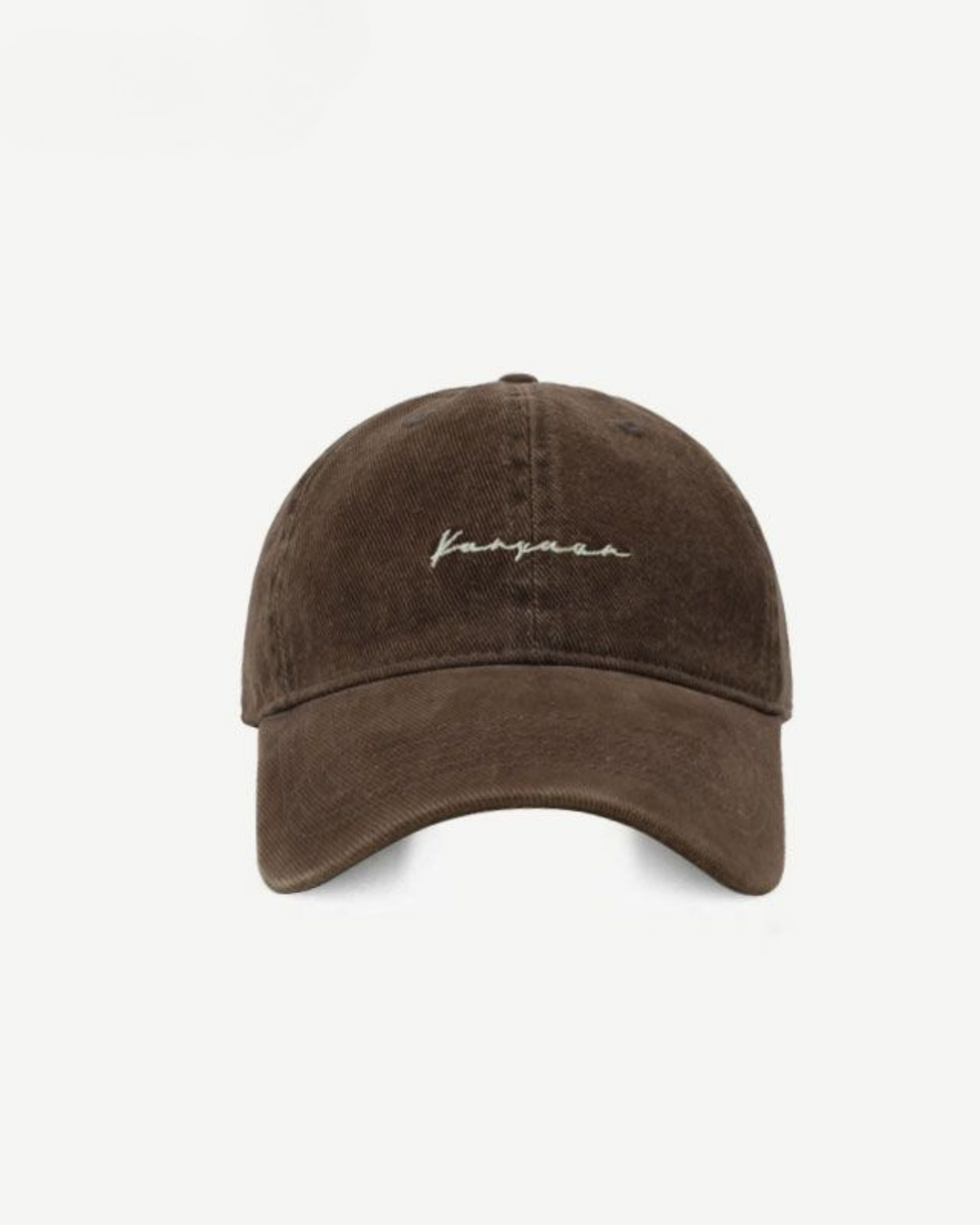 Untitled design Vintage Washed Embroidered Baseball Cap – Korean Minimalist Adjustable Dad Hat - Image 1