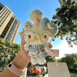 Hello Kitty Plush Bag Charm & Keychain