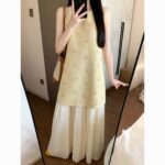Preppy Two-Piece Dress Set