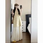 Preppy Two-Piece Dress Set - Image 3