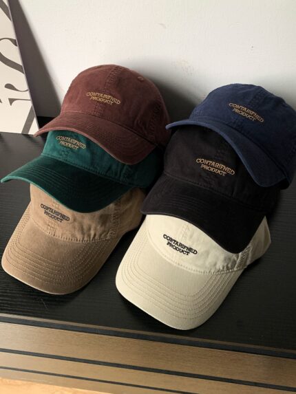 Embroidered Letter Baseball Cap