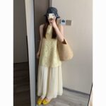 Preppy Two-Piece Dress Set - Image 2