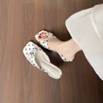 Vintage Polka Dot Bow - Image 9