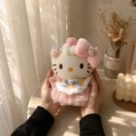 Hello Kitty Pink Cake Plush Keychain - Image 4