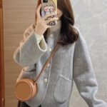 Fleece-Lined Wool Blend Coat - Image 12