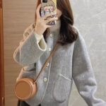 Fleece-Lined Wool Blend Coat - Image 2