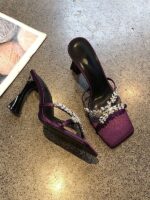 Open-Toe Ultra High Heels - Image 3
