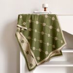 YILIAN Elegant Daisy Double-Sided Cashmere-Feel Scarf - Image 6