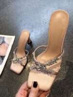 Open-Toe Ultra High Heels - Image 2