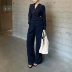 Relaxed Shirt & High-Waist Pants Set - Image 10