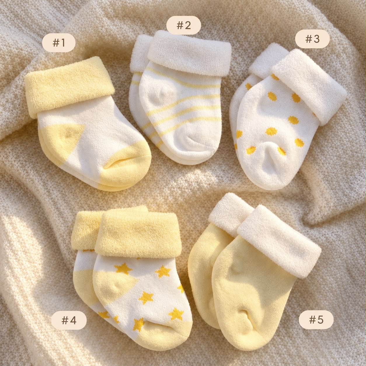 WhatsApp Image 2026-10-23 at 6.07.11 PM Baby Unisex Thick Warm Terry Cotton Crew Socks - Image 1