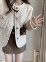 Quilted Tweed Jacket - Image 3