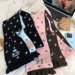 Double-Sided Knitted Scarf - Image 6