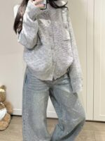 Rhinestone High-Waist Straight-Leg Jeans - Image 5