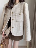 Quilted Tweed Jacket - Image 6