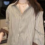 Vintage Oversized Long Sleeve Shirt - Image 6
