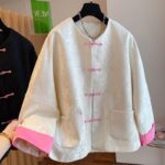 Jacquard Frog Button Jacket - Image 2
