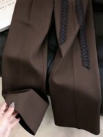 High-Waisted Wide-Leg Trousers - Image 10