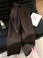 High-Waisted Wide-Leg Trousers - Image 2